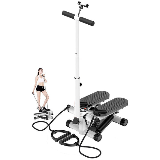 Mountaineering Multi-Function Stair Stepper With Adjustable Resistance Bands